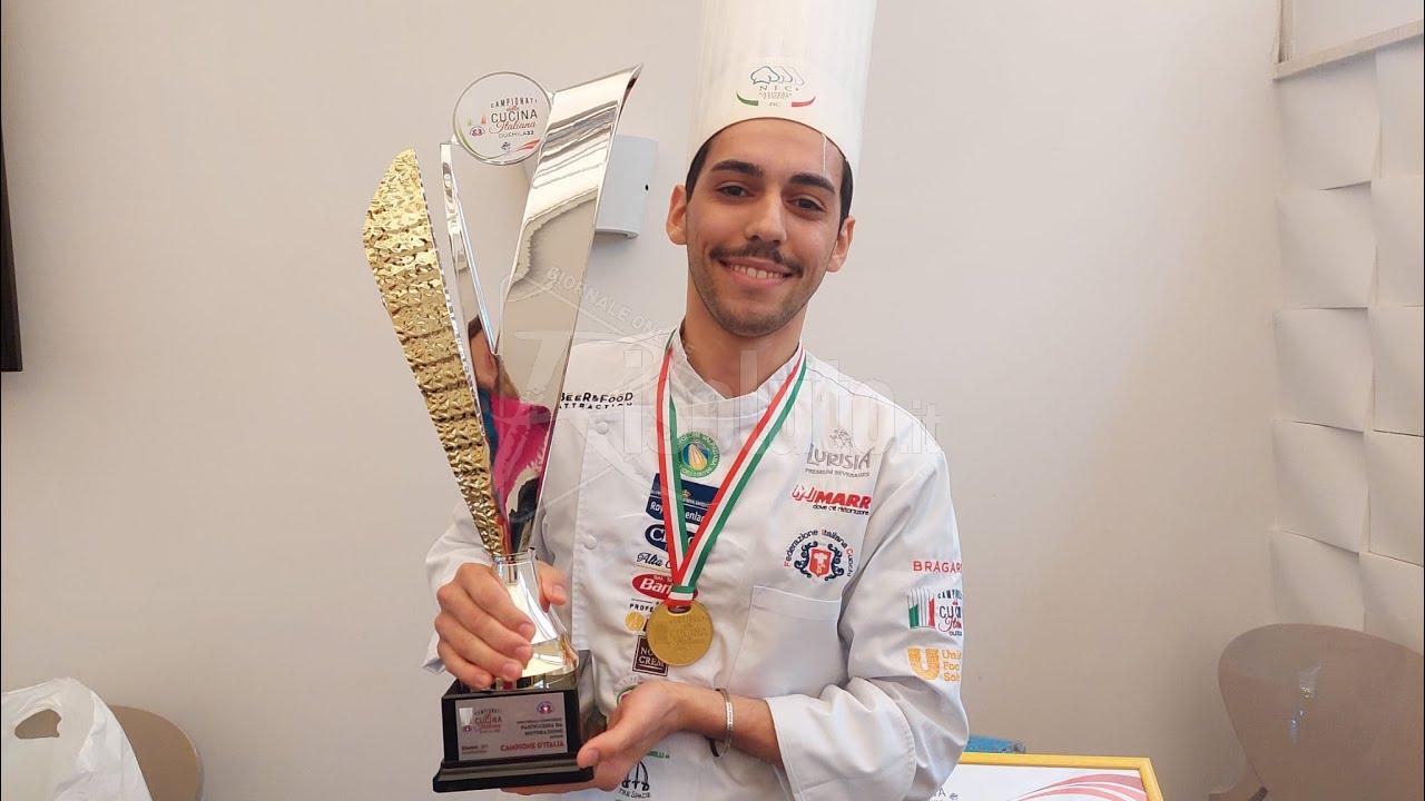 E' di Sciacca il campione italiano 2022 di pasticceria (Video)