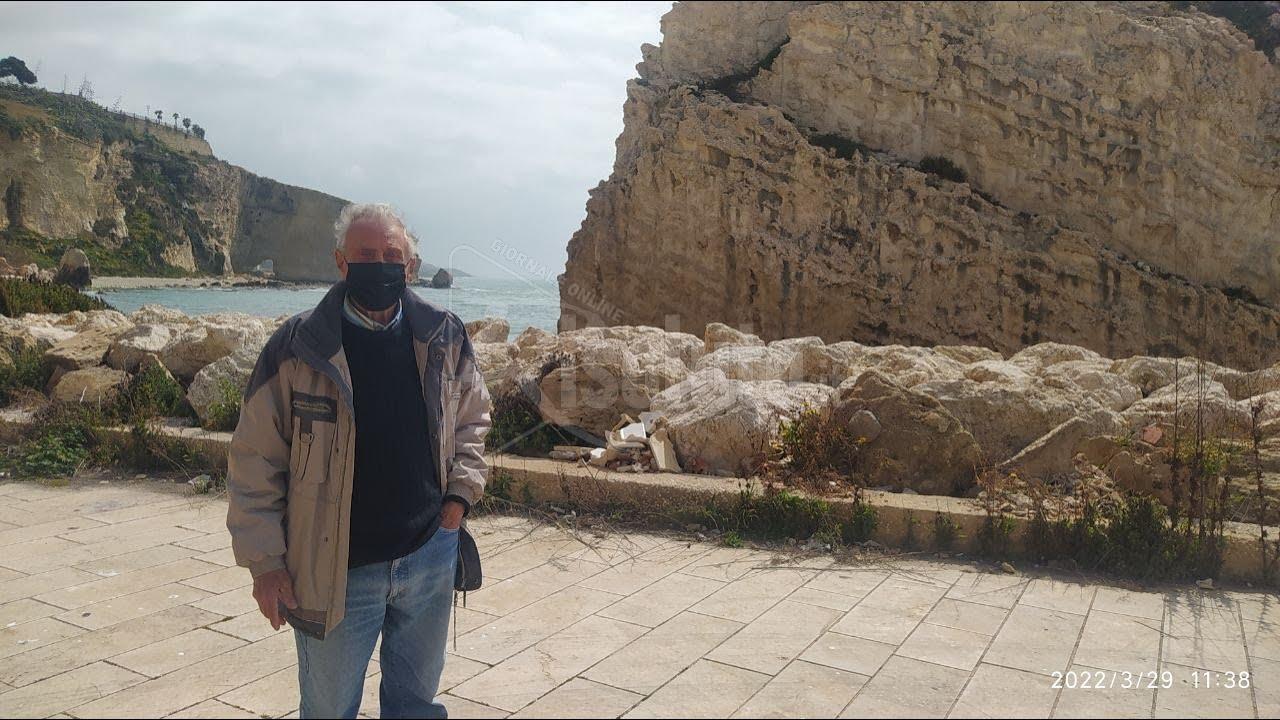 La bassa marea scopre anche un vasto fronte di Coda della Volpe a Sciacca (Intervista)