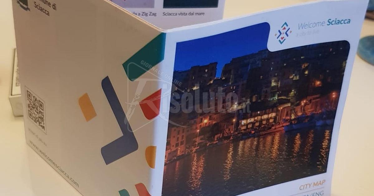 Nuove mappe turistiche di Sciacca in distribuzione all'Ufficio Turistico