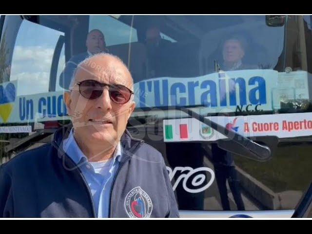 Giovanni Ruvolo in viaggio verso la Polonia: “Negli ospedali ucraini mancano i farmaci” (Video)