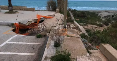 Menfi, l'Associazione Contrada Fiori - Puccia: "Da tre anni una frana in piazzetta della Riviera"