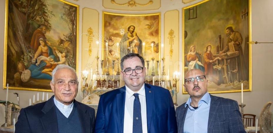 Il Lions di Ribera fa restaurare a Funaro di Sciacca i dipinti della chiesa di San Giuseppe