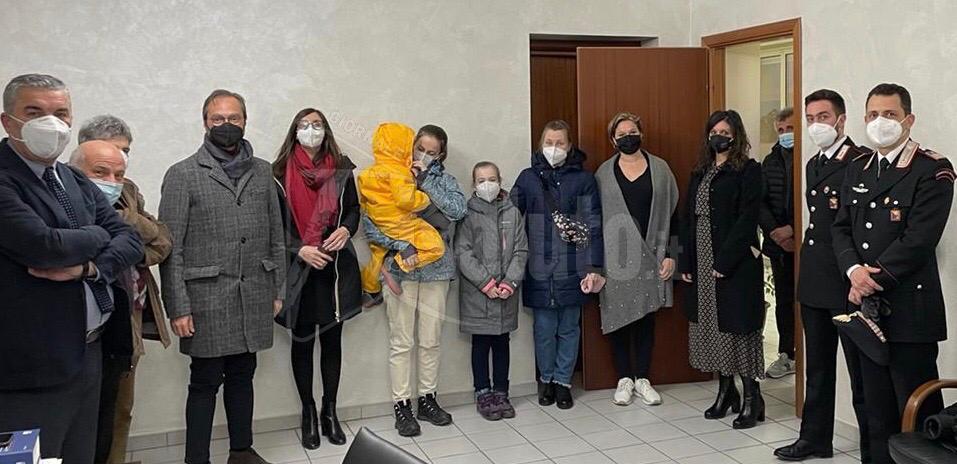 Due mamme ucraine e i loro due bimbi a Sant'Elisabetta, il Comune ha messo a disposizione delle abitazioni (Video)