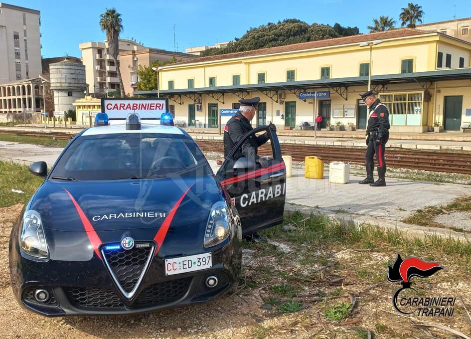 Furto di gasolio dai mezzi, intervento dei carabinieri a Marsala e Castelvetrano