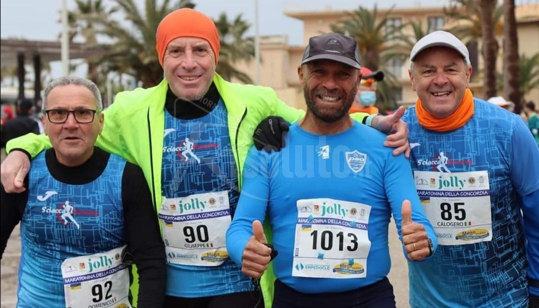 Sciacca, Menfi e Santa Margherita presenti oggi alla mezza maratona di Agrigento