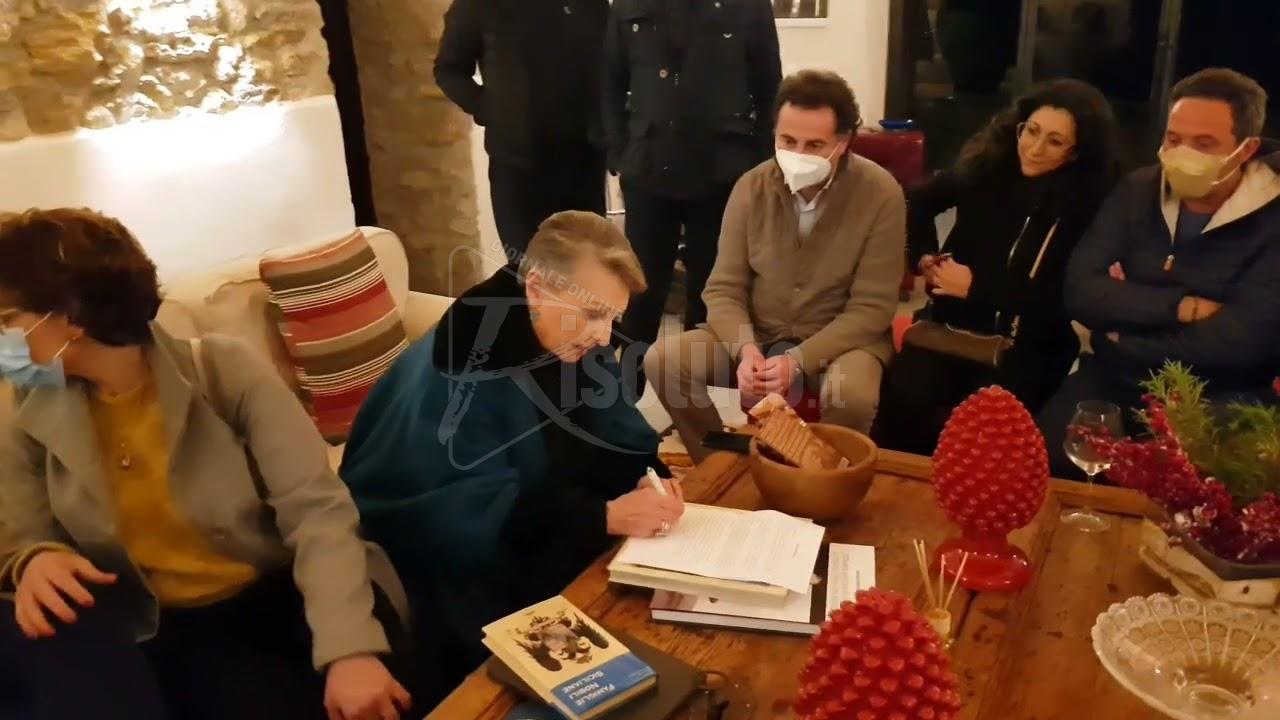 Sciacca, nella casa di campagna di Messina l’accordo di quattro liste civiche (Video)