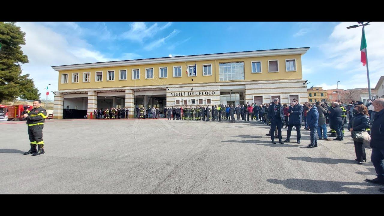 Una nuova sede per i vigili del Fuoco del Belice, inaugurata questa mattina la caserma Scire' (Video)
