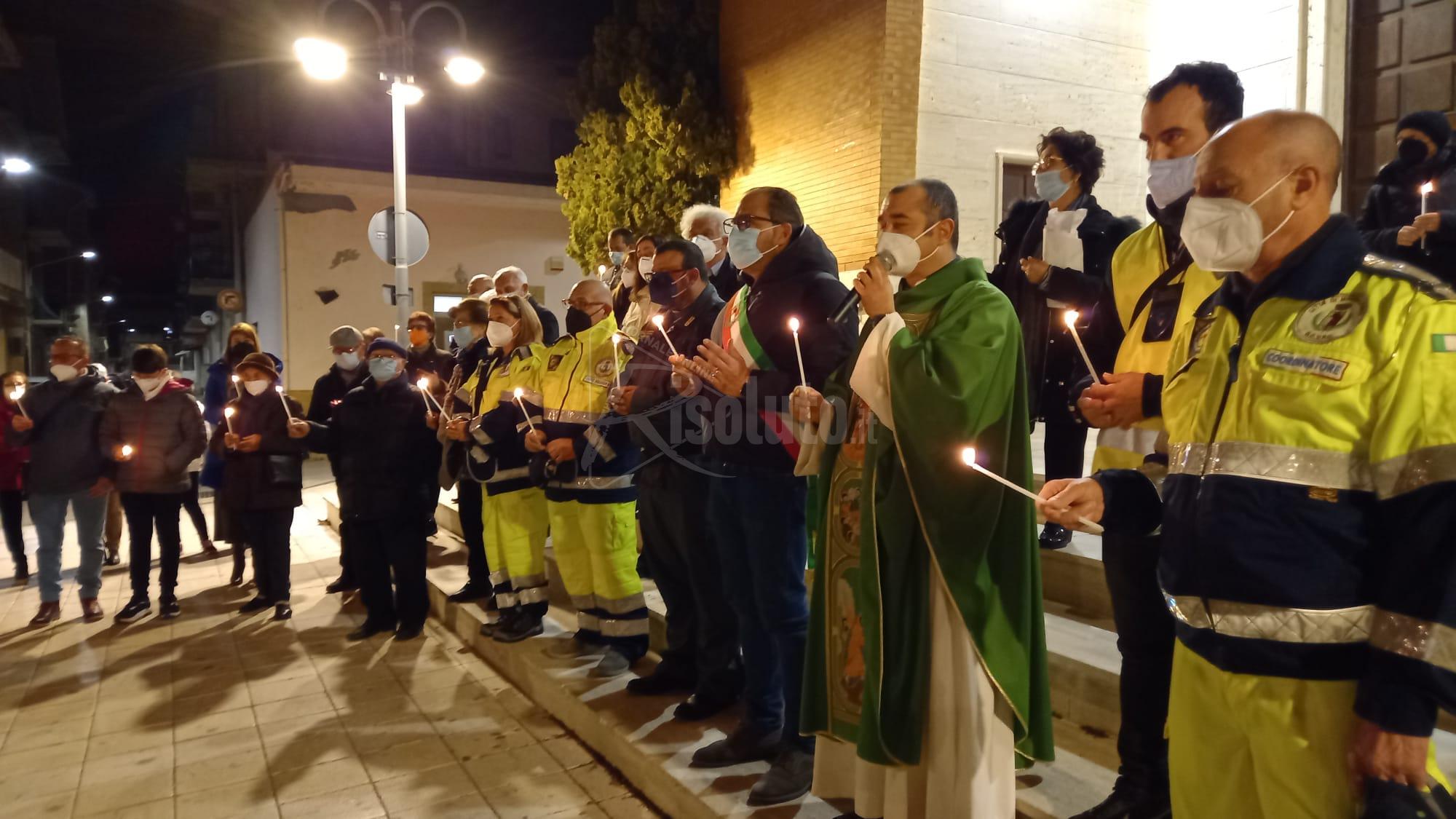 Montallegro prega per la guarigione di Antonio