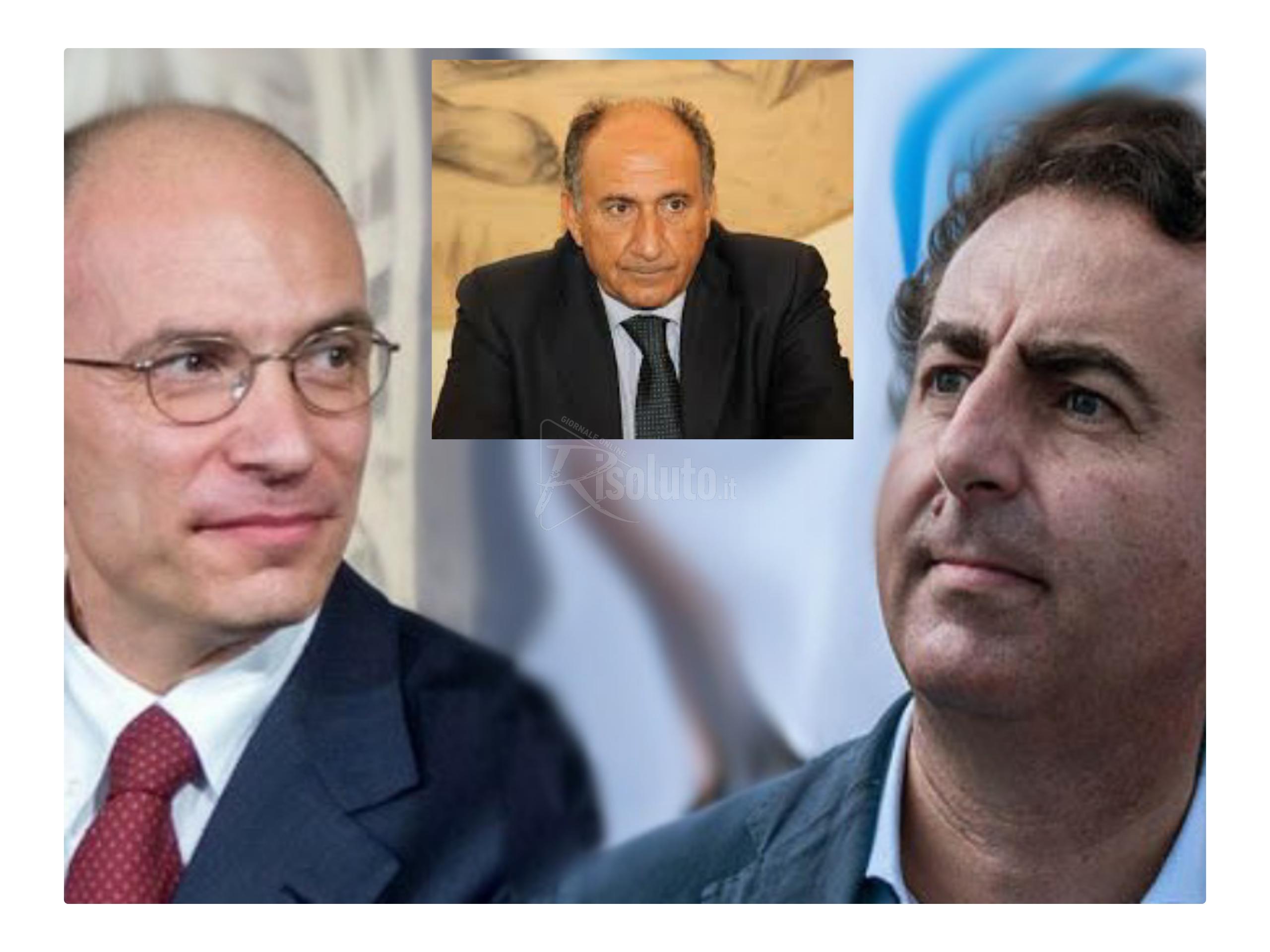 Pd e Forza Italia vanno a casa di Burgio per candidarlo a sindaco di Sciacca e Messina incontra Letta