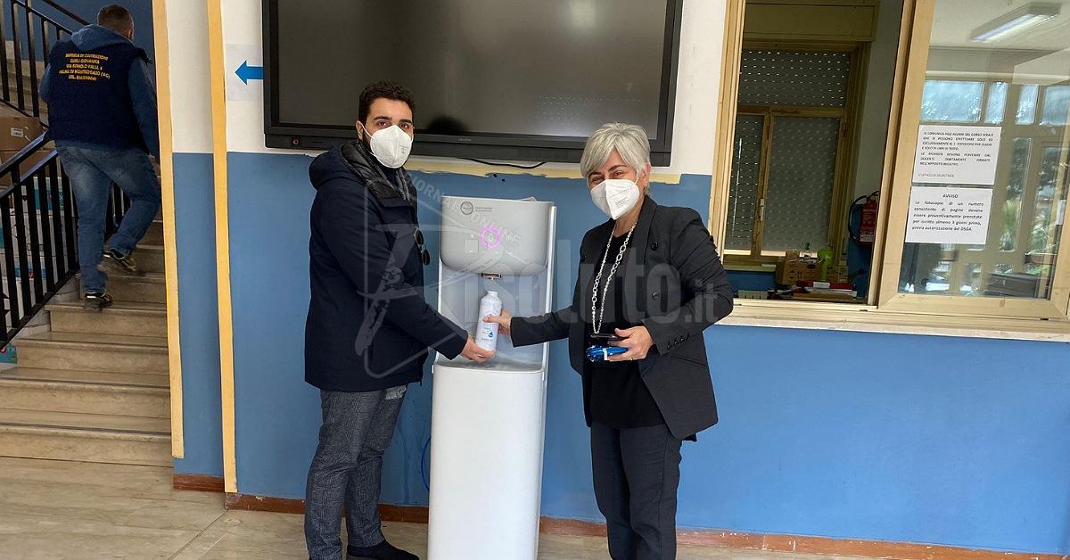 Scuola, Palma di Montechiaro fornisce un potabilizzatore per l’acqua ad ogni istituto