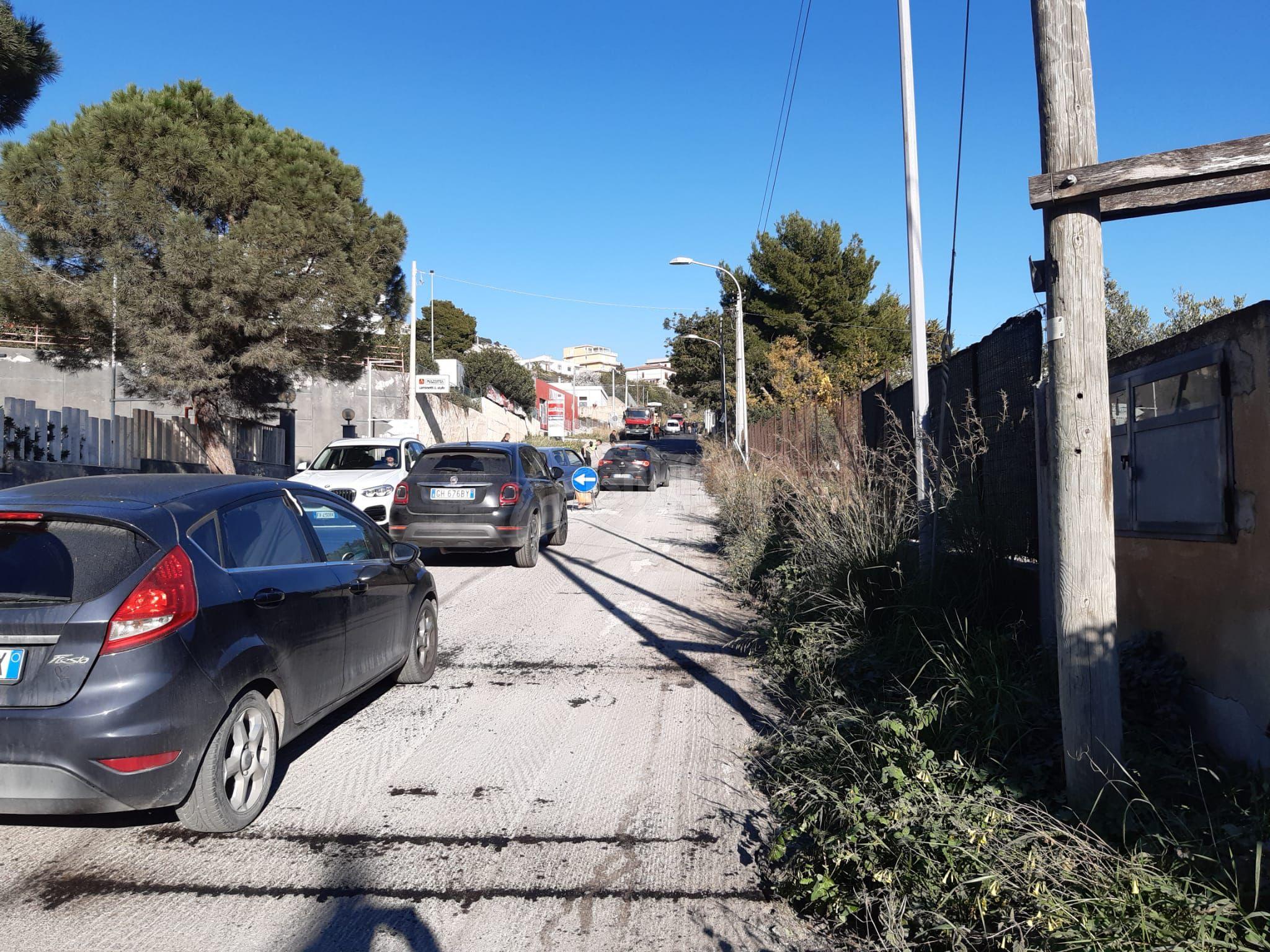 In fase di ultimazione i lavori in via Aldo Moro a Sciacca, cantiere poi in via Marco Polo