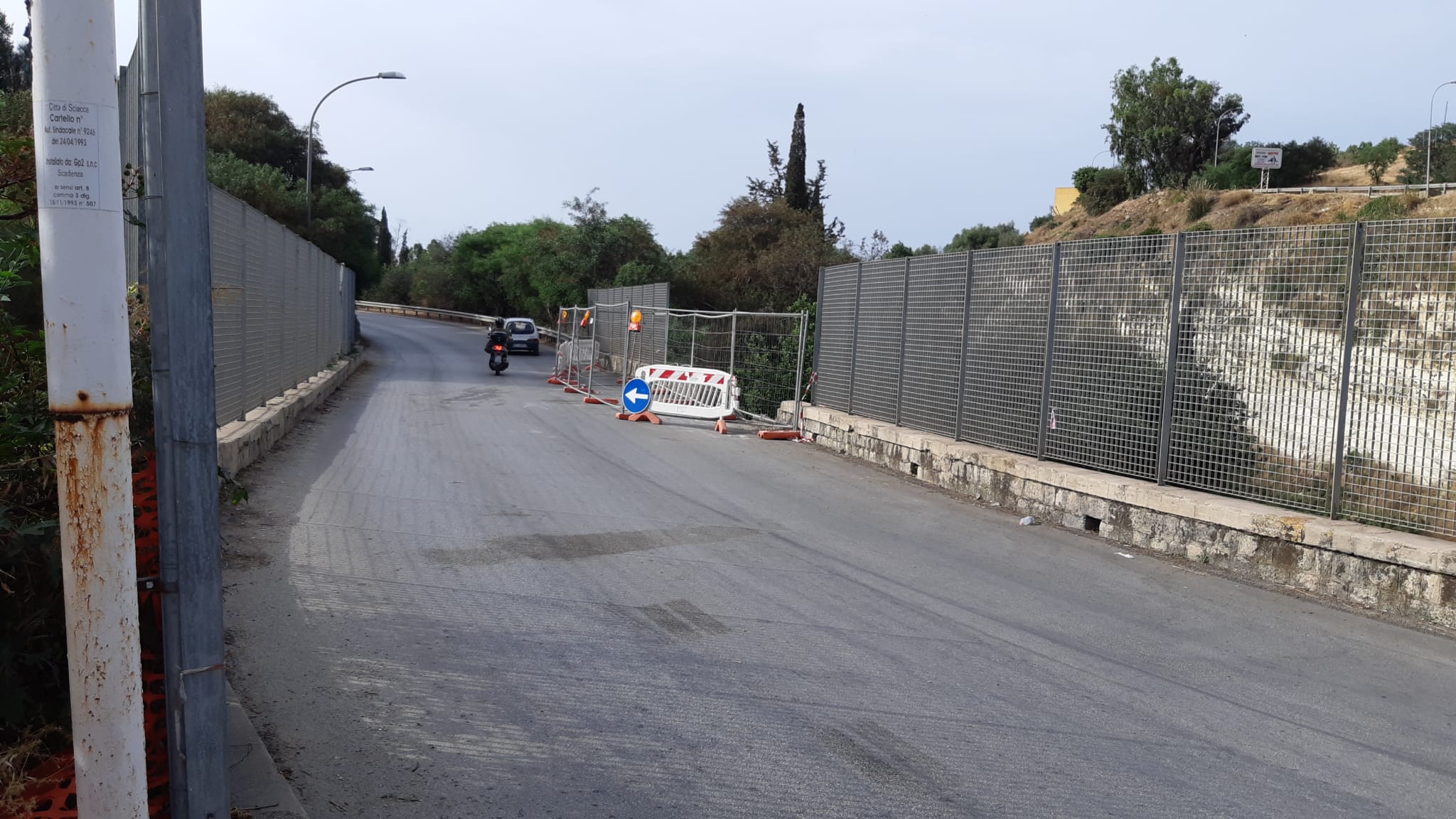 Deserta la gara per i lavori da quasi settanta mila euro al ponte Bagni di via Ghezzi a Sciacca