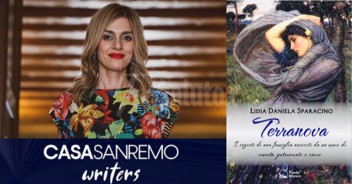 Foto della scrittrice e copertina del libro