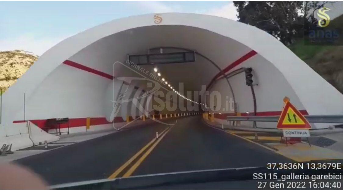 Ultimati i lavori alla galleria "Garebici" sulla 115 in direzione Agrigento