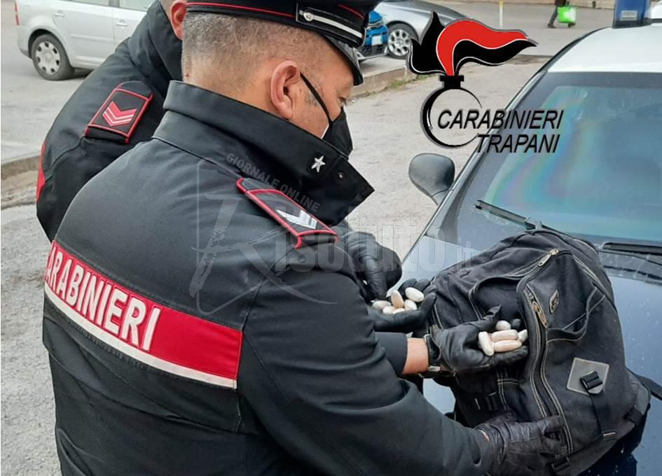Da Palermo a Marsala con 21 ovuli di eroina e cocaina, arrestata una donna