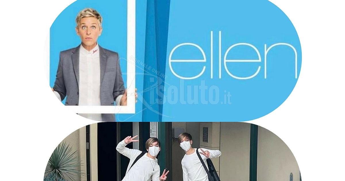 I due gemelli violinisti Mirko e Valerio al The Ellen Show