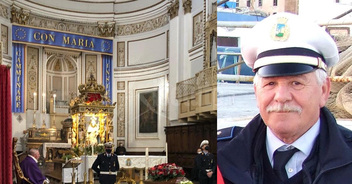 Picchetto d’onore della Polizia municipale di Sciacca per l’ex vice comandante Guarino