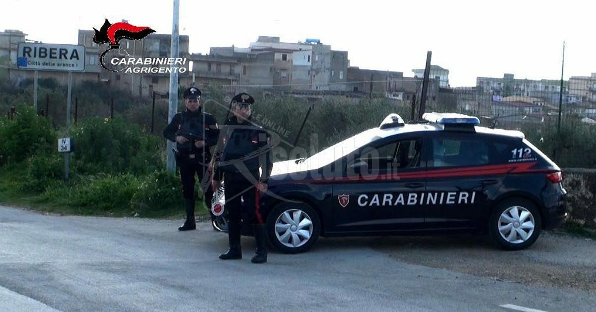 Ribera, giovane aggredito e derubato