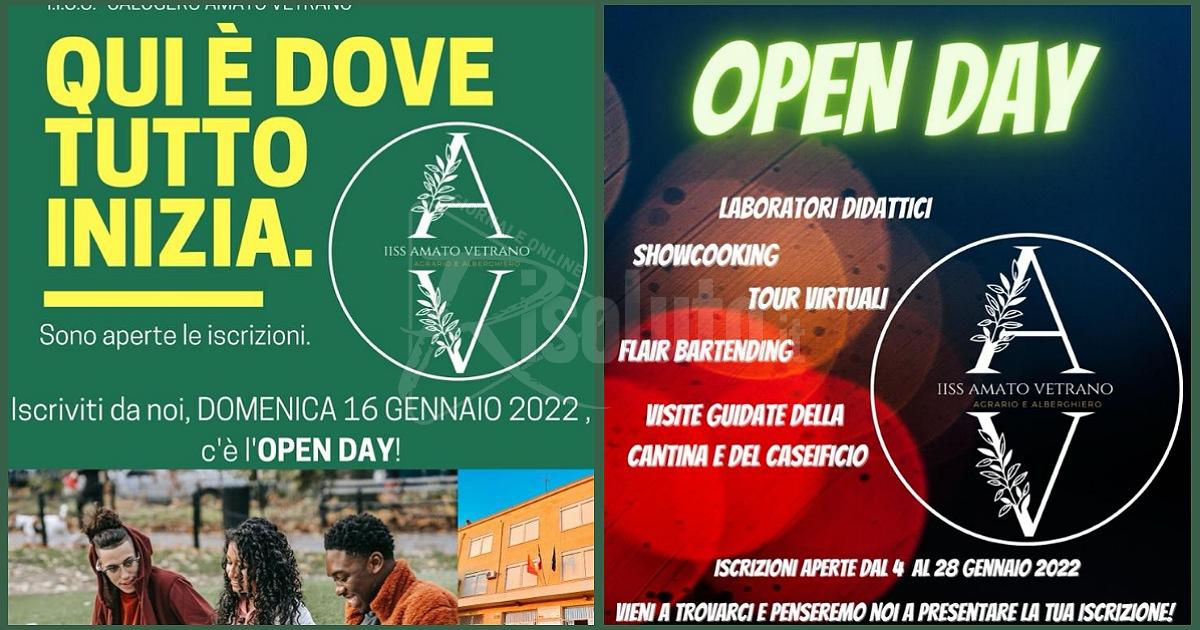 Oggi Open Day dell'IISS "Amato Vetrano" di Sciacca