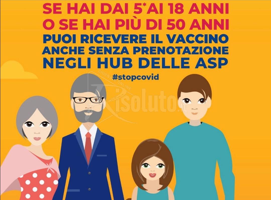 Vaccini in Sicilia, "porte aperte" nel weekend per i target 5-18 anni e over 50