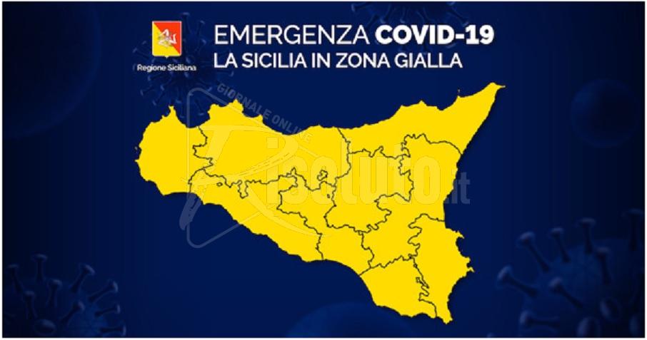 Covid, da domani Sicilia in zona gialla: ecco cosa cambia