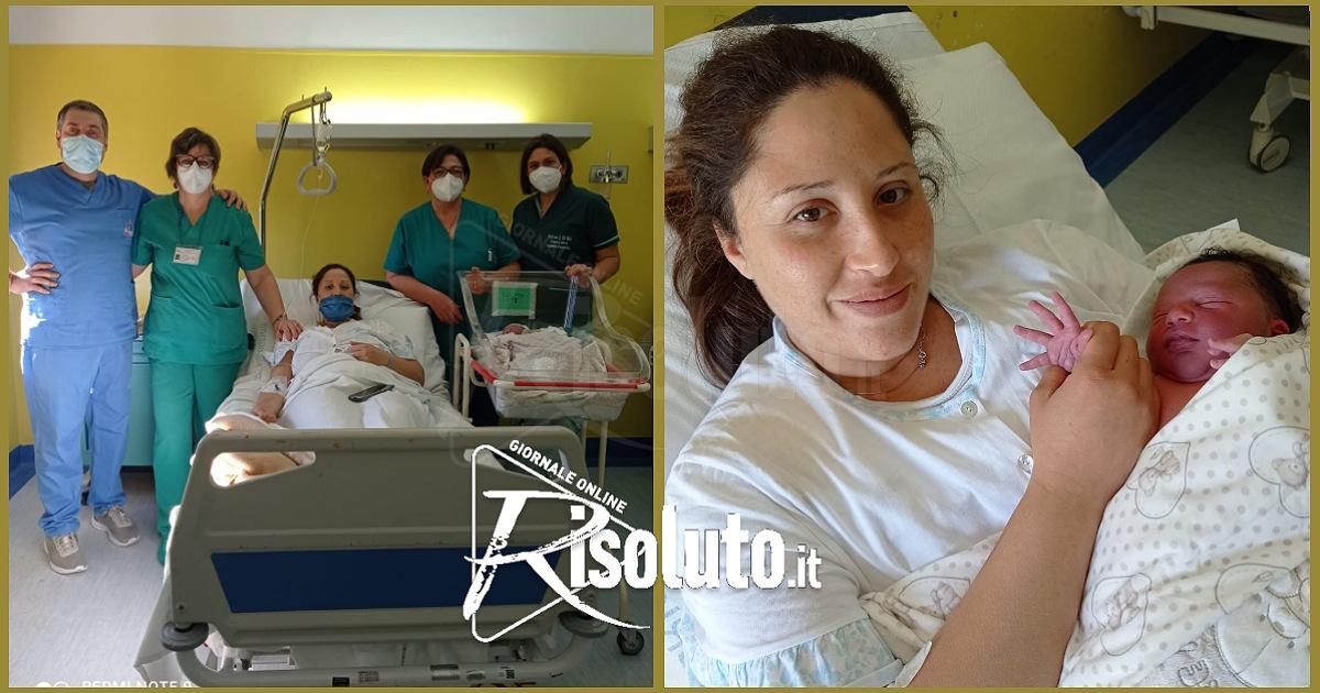Antonino Indelicato il primo nato del 2022 all'ospedale di Sciacca