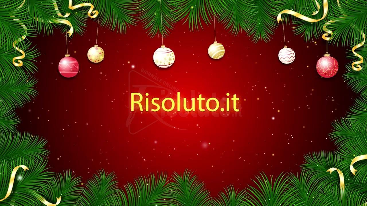 Natale, tanti auguri dalla redazione di Risoluto.it (Video)