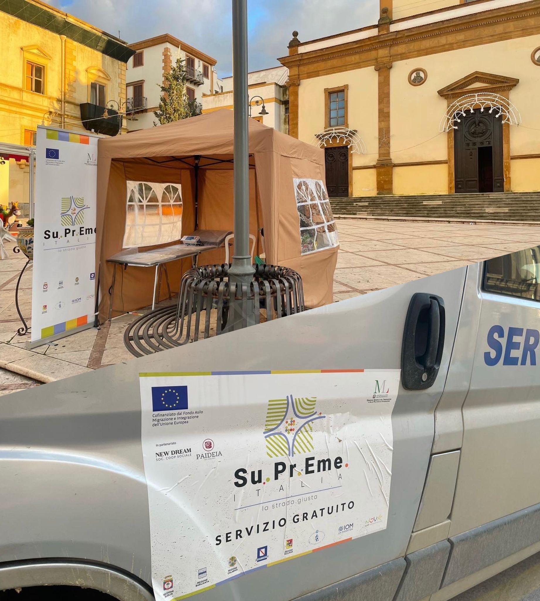 Assistenza sanitaria e trasporto nei luoghi di lavoro, progetto con fondi europei a Ribera