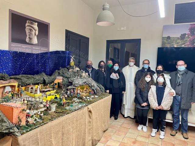Menfi, torna a vivere il presepe animato di Carmelo Polimeno
