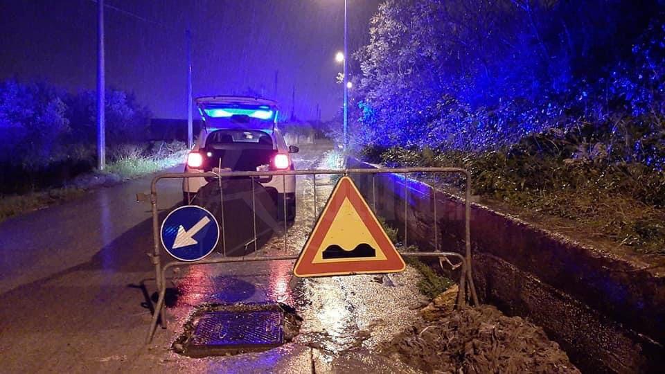 Nuovi danni del maltempo a Santa Margherita Belice,  strade chiuse al transito