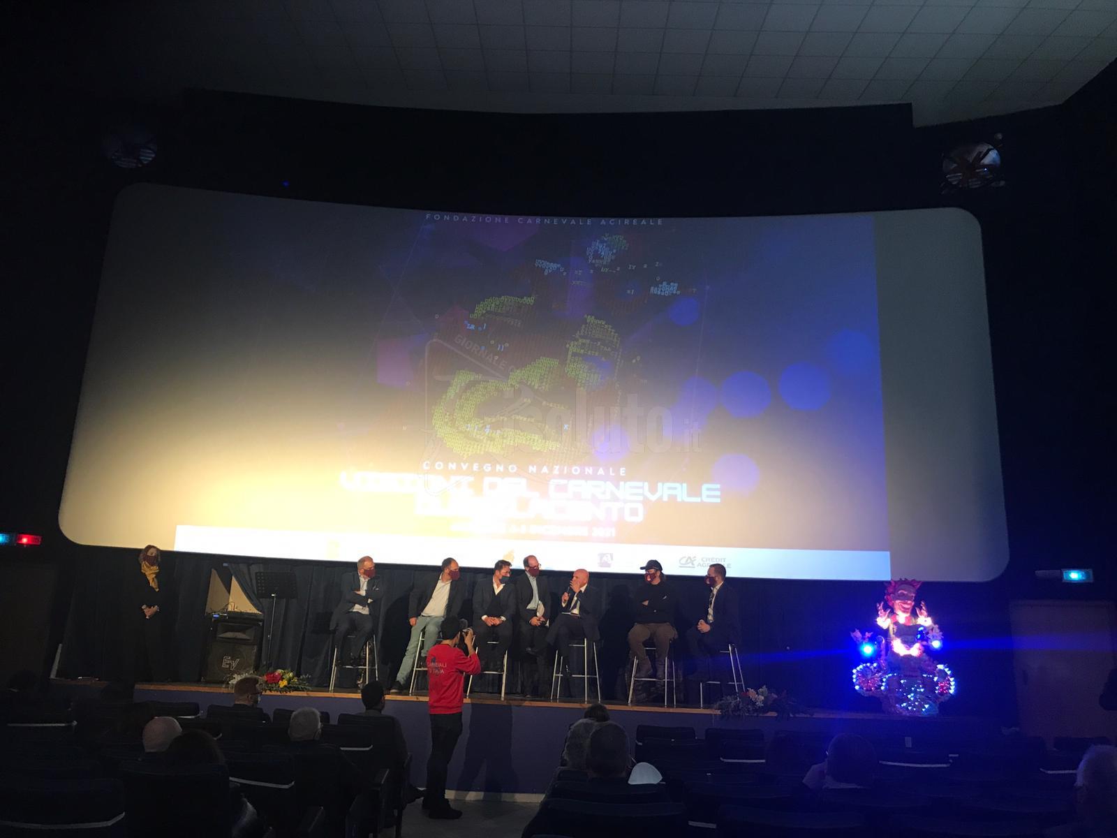 Convegno sui Carnevali d'Italia ad Acireale, presente l'assessore Caracappa per quello di Sciacca