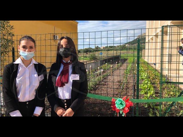 Orto pensile all'istituto Agrario "Amato Vetrano" di Sciacca, presentato il progetto finanziato dalla Regione (Interviste)