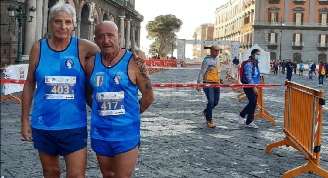 Due atleti della Agatocle Sciacca oggi alla maratona di Napoli