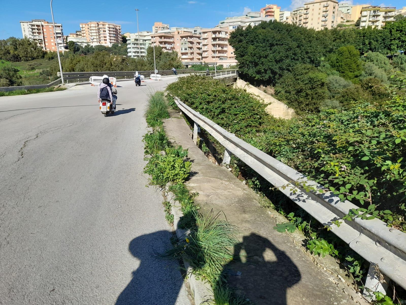 Maltempo a Sciacca, scatta le messa in sicurezza del ponte di via Ovidio