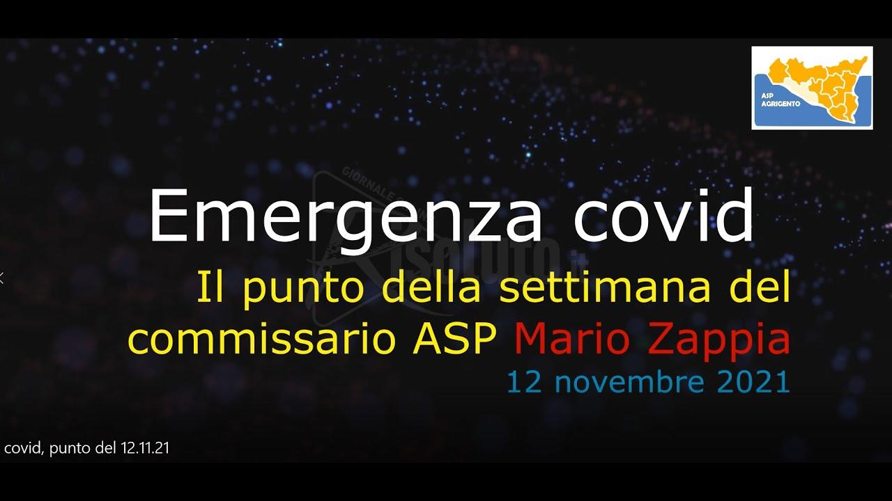 Report settimanale Zappia, numero dei positivi in risalita