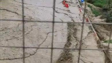 Acqua e fango sulla Palermo-Agrigento, il torrente Morello esonda