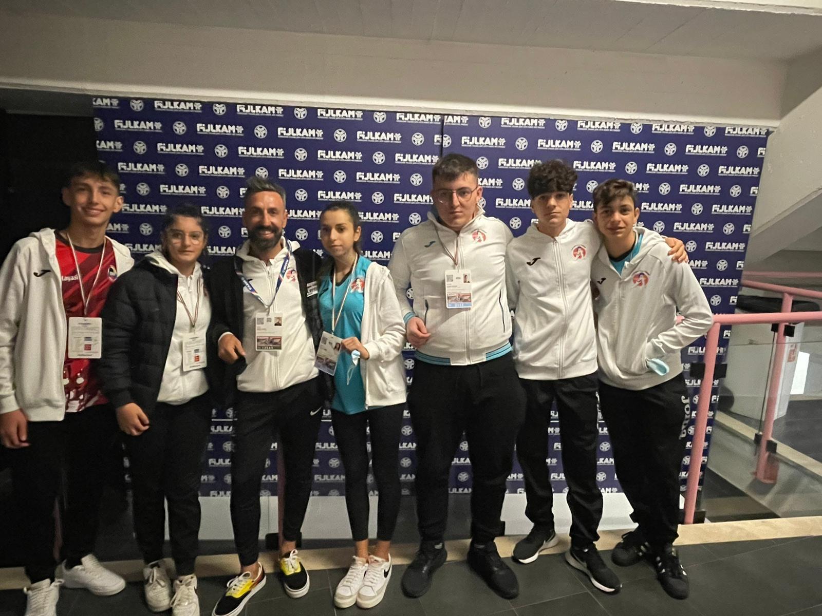 I saccensi Nicolò Alfano ed Emma Colletti si aggiudicano il 5° e il 7° posto al campionato italiano cadetti Fijlkam specialità Kumite