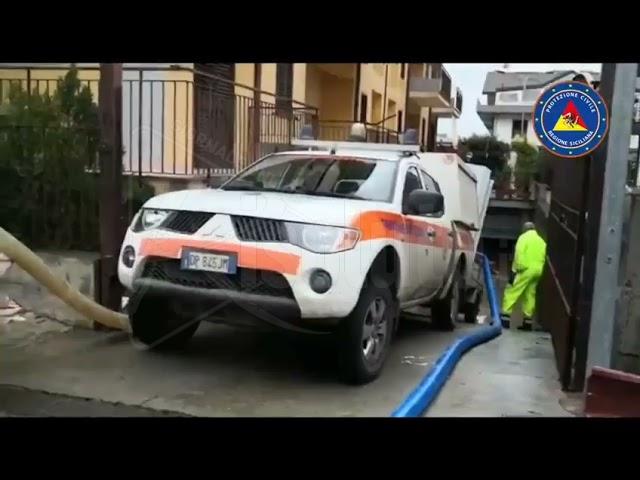 Morte e distruzione per il maltempo in Sicilia, volontario di Sambuca racconta il dramma di Scordia (Video)