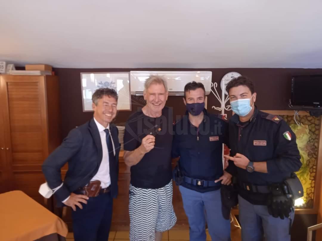 Ritrovata una carta di credito a Palermo, e' di Harrison Ford
