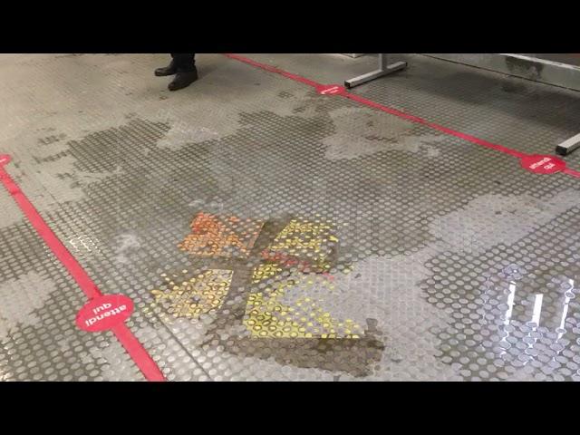 Pioggia anche all'interno della sede centrale di Poste Italiane di Sciacca (Video)