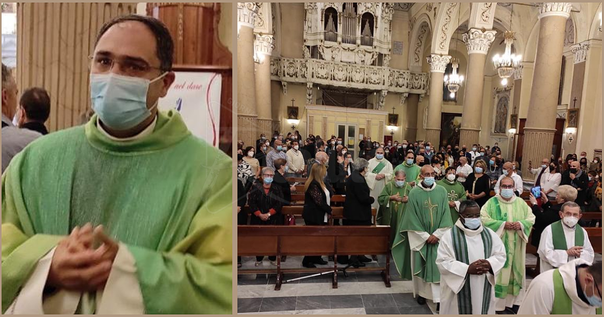 La parrocchia di San Michele a Sciacca abbraccia don Giuseppe Calandra