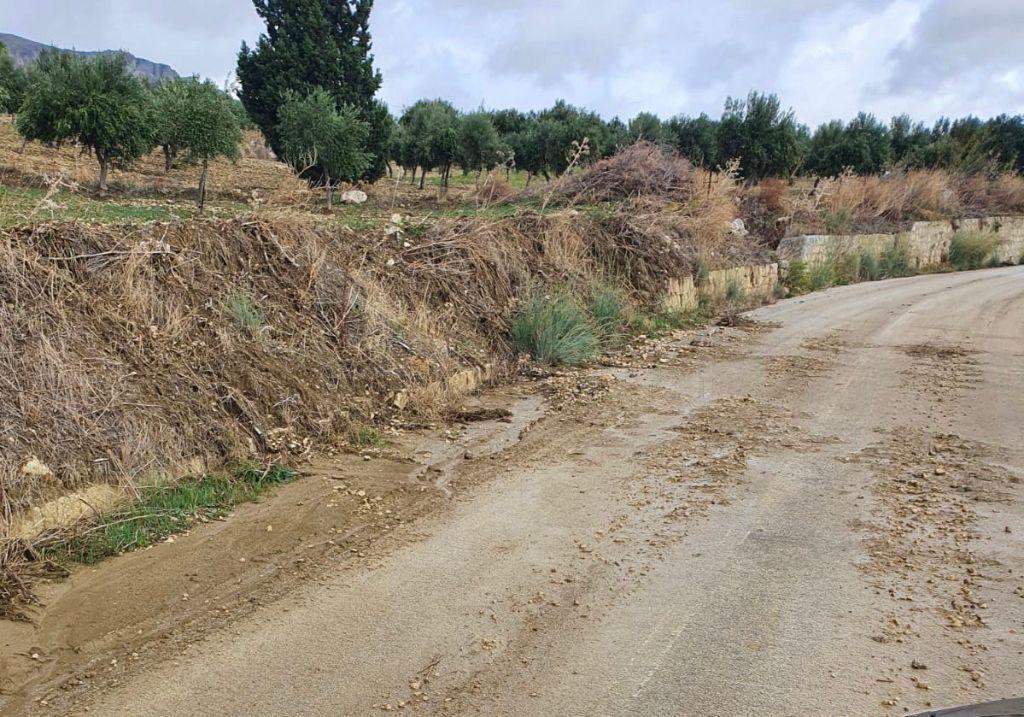 I danni del maltempo, disagi anche sulla Sciacca -Caltabellotta e alcuni sindaci si rivolgono a Matterella
