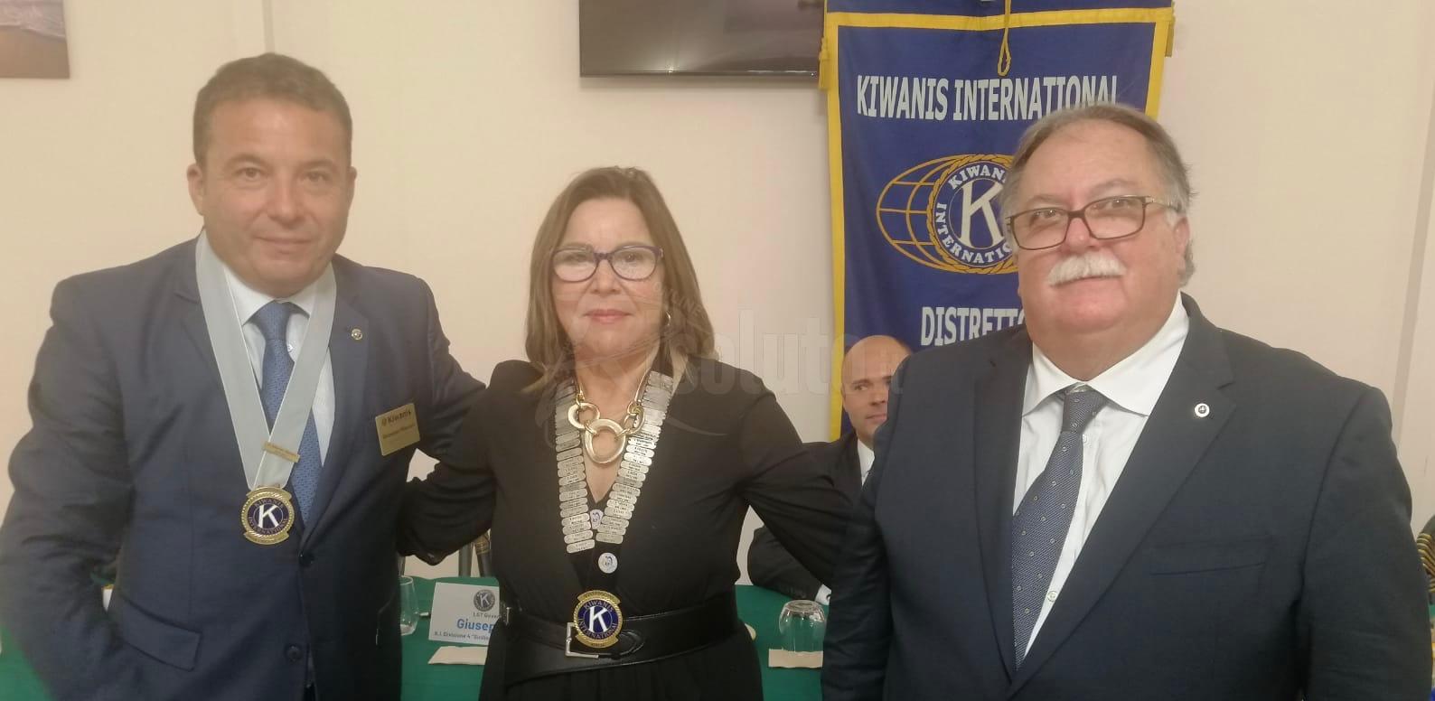 Passaggio di consegne Kiwanis International, Giuseppe Mauceri nuovo governatore e Rosanna Dubolino al vertice del club "Sciacca Terme"