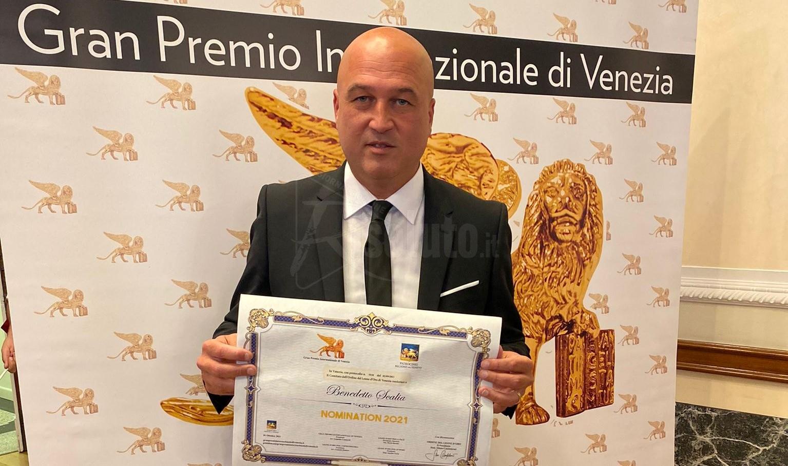 Imprenditoria di Sciacca, Dopo Nocito e Mangia "Gran Premio Internazionale di Venezia" a Baldo Scalia