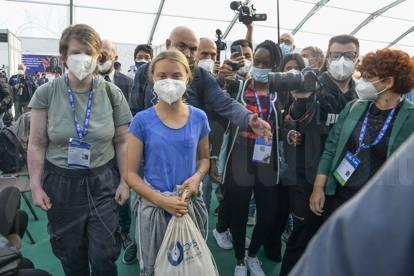Menfi, studentessa del Don Michele Arena alla Conferenza delle Nazioni Unite sui cambiamenti climatici. Presente anche  Greta Thunberg