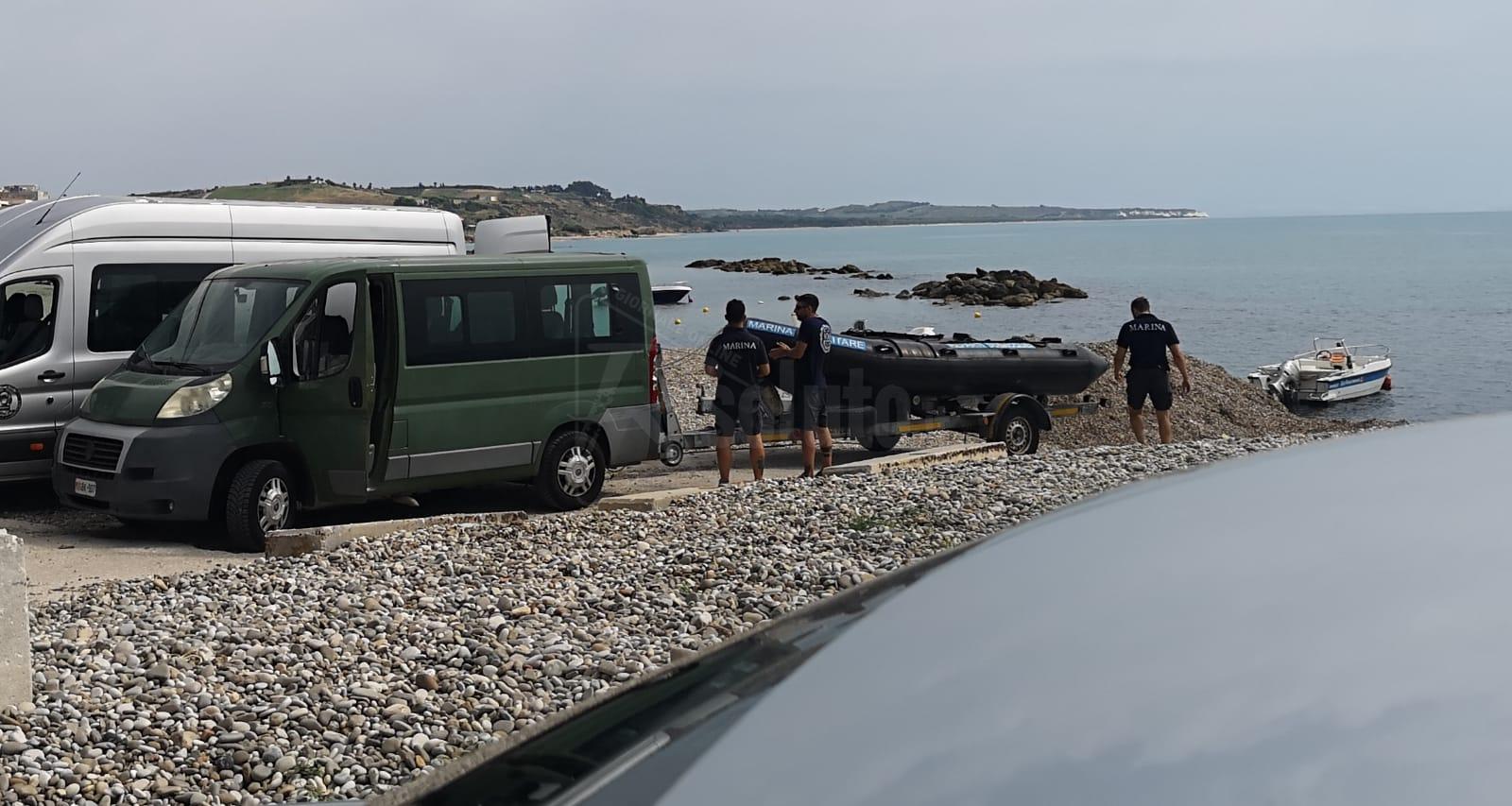 Una mina navale nel mare di Ribera, la conferma arriva dal nucleo Sdai di Augusta