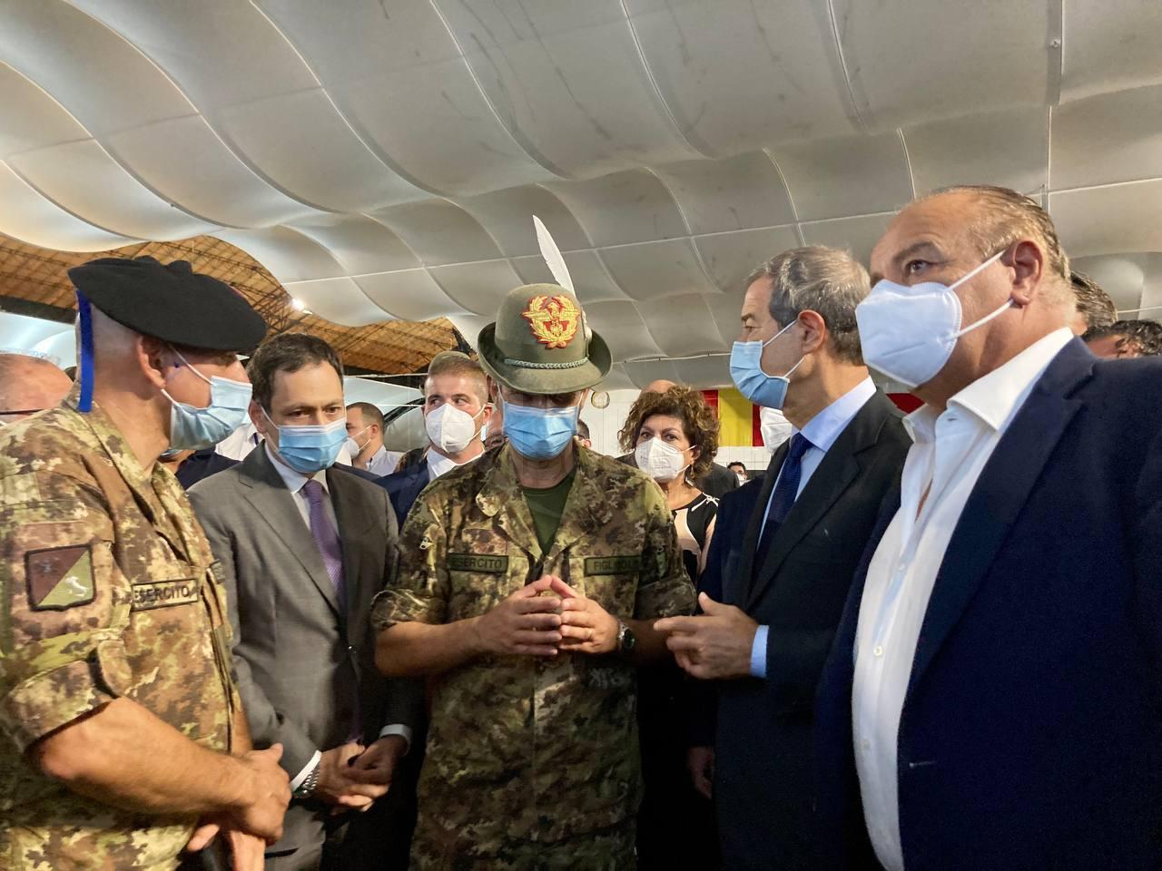 Emergenza Covid in Sicilia, il generale Figliuolo in visita a Palermo elogia il lavoro fatto nell'isola