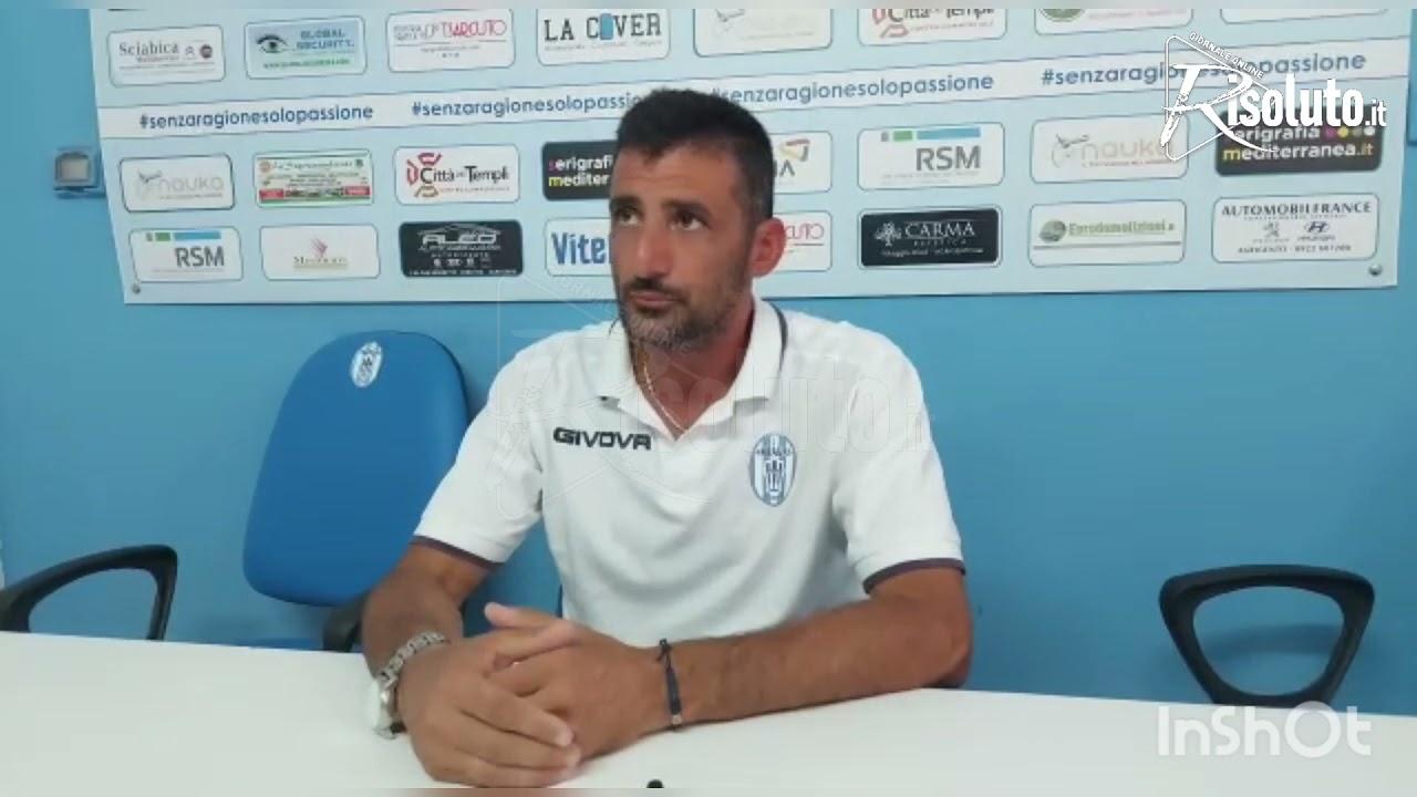 La sconfitta dell'Unitas Sciacca, Geraldi: "Noi alla pari con l'Akragas, squadra costruita per il vertice della classifica" (Interviste)