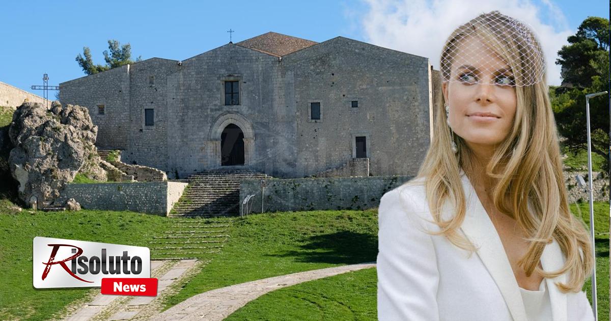 Giornata di pioggia per l' esclusivo matrimonio della figlia di Sir Forte, Caltabellotta si blinda