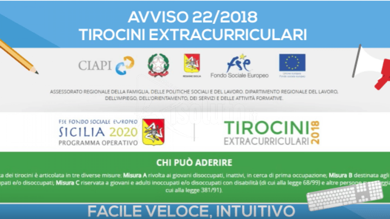 Avviso 22, seimila tirocinanti siciliani attendono il pagamento